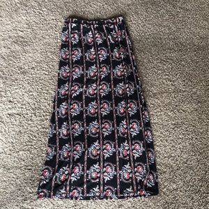 Floral Maxi Skirt